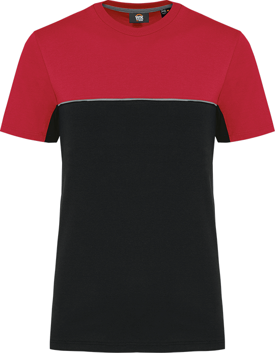 WK304 – Ecologisch duo-tone unisex T-shirt ontwerpen en bedrukken 467491