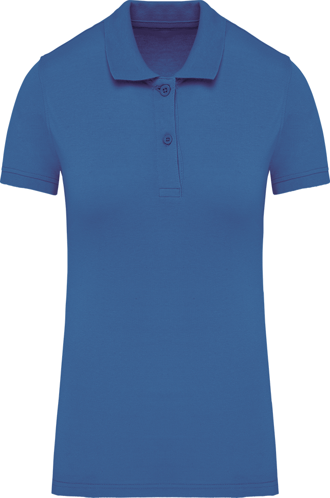 K2026 – Basic biokatoen dames polo bedrukken 464163