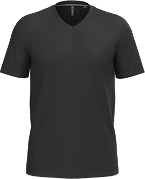 K357 – Basic+ Heren T-shirt V-hals Bedrukken 463372