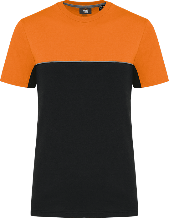 WK304 – Ecologisch duo-tone unisex T-shirt ontwerpen en bedrukken 467492