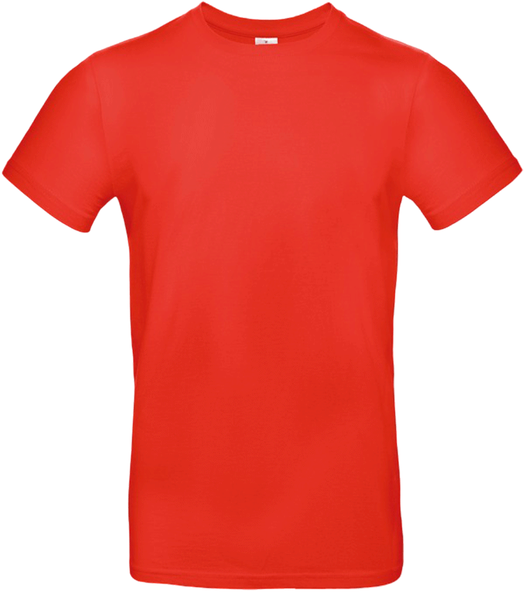 E190 – Basic Heren T-shirt Ronde Hals Bedrukken 465249