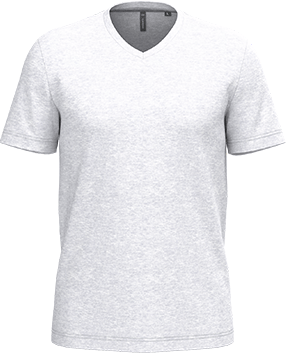 K357 – Basic+ Heren T-shirt V-hals Bedrukken 463376