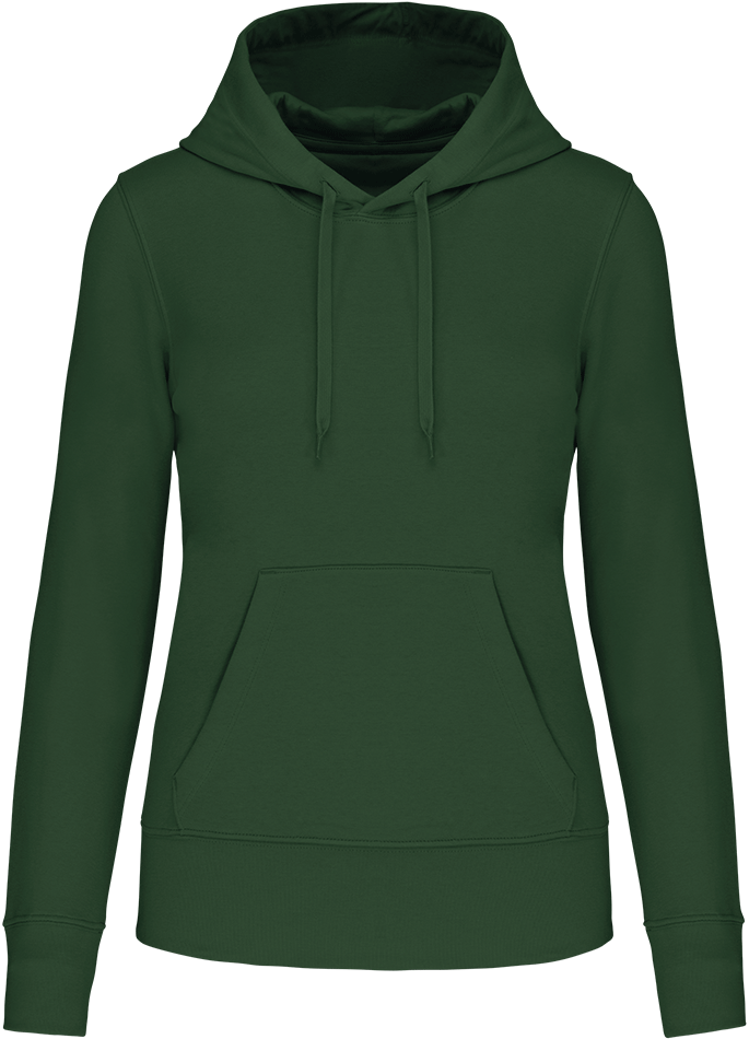 K4028 – Hoogwaardige biokatoen dameshoodie ontwerpen en bedrukken 464389