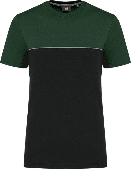 WK304 – Ecologisch duo-tone unisex T-shirt ontwerpen en bedrukken 467493