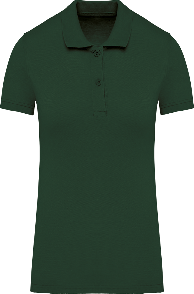 K2026 – Basic biokatoen dames polo bedrukken 464168