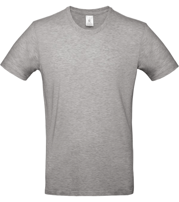 E190 – Basic Heren T-shirt Ronde Hals Bedrukken 465251