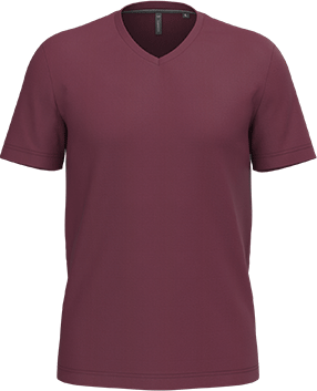 K357 – Basic+ Heren T-shirt V-hals Bedrukken 463384