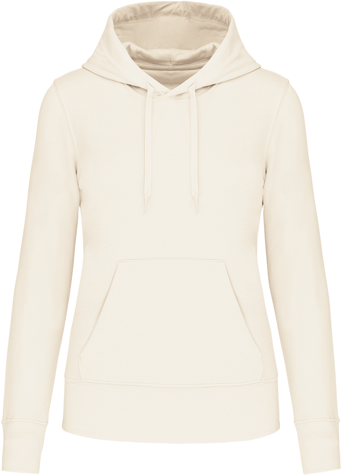 K4028 – Hoogwaardige biokatoen dameshoodie ontwerpen en bedrukken 464401