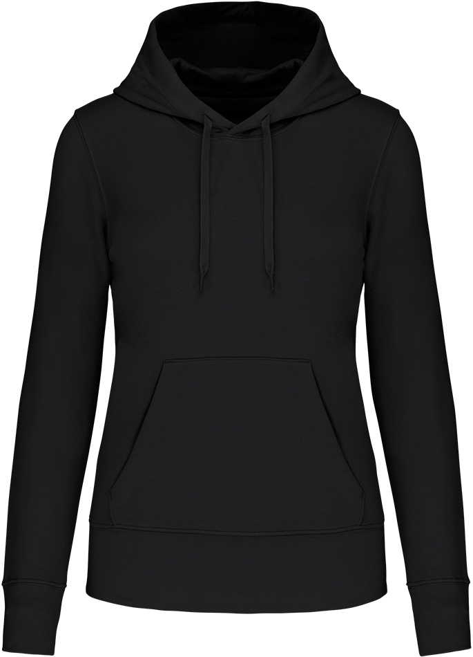 K4028 – Hoogwaardige biokatoen dameshoodie ontwerpen en bedrukken 464409
