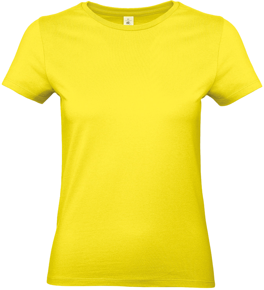 E190D – Dames basic T-shirt bedrukken 465255
