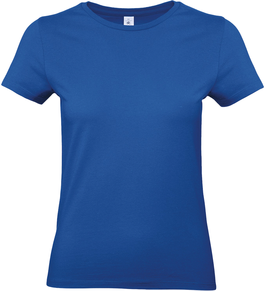 E190D – Dames basic T-shirt bedrukken 465258