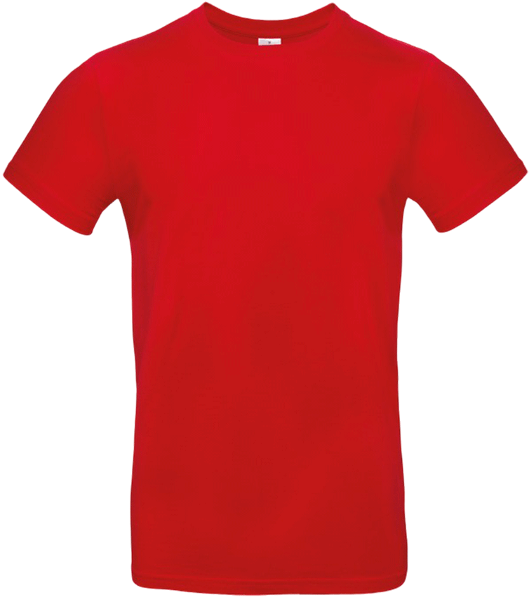 E190 – Basic Heren T-shirt Ronde Hals Bedrukken 465216