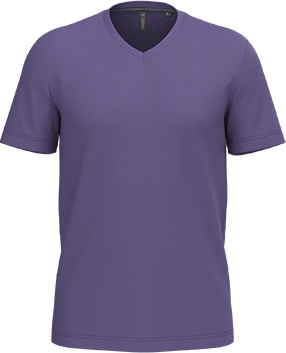 K357 – Basic+ Heren T-shirt V-hals Bedrukken 463297