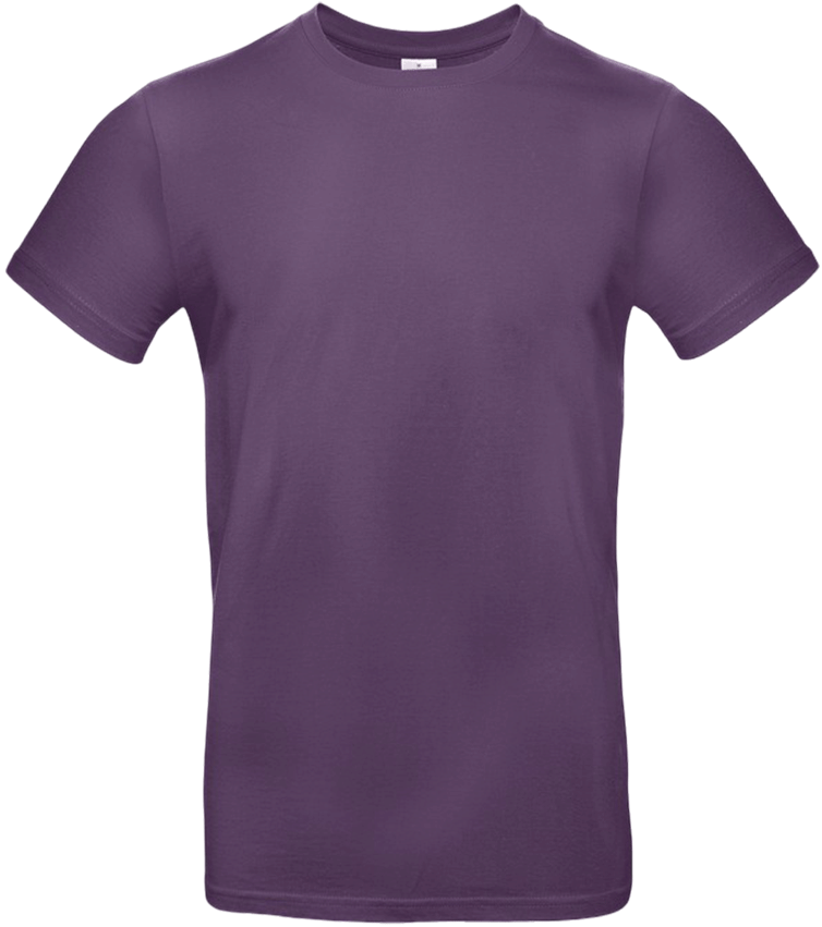 E190 – Basic Heren T-shirt Ronde Hals Bedrukken 465217