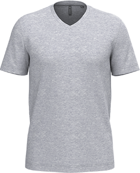 K357 – Basic+ Heren T-shirt V-hals Bedrukken 463302