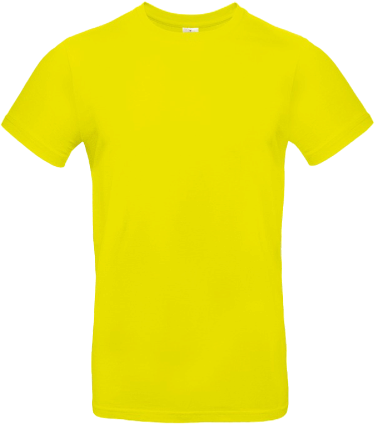 E190 – Basic Heren T-shirt Ronde Hals Bedrukken 465218