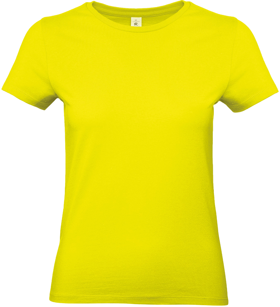 E190D – Dames basic T-shirt bedrukken 465261