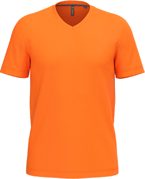 K357 – Basic+ Heren T-shirt V-hals Bedrukken 463308