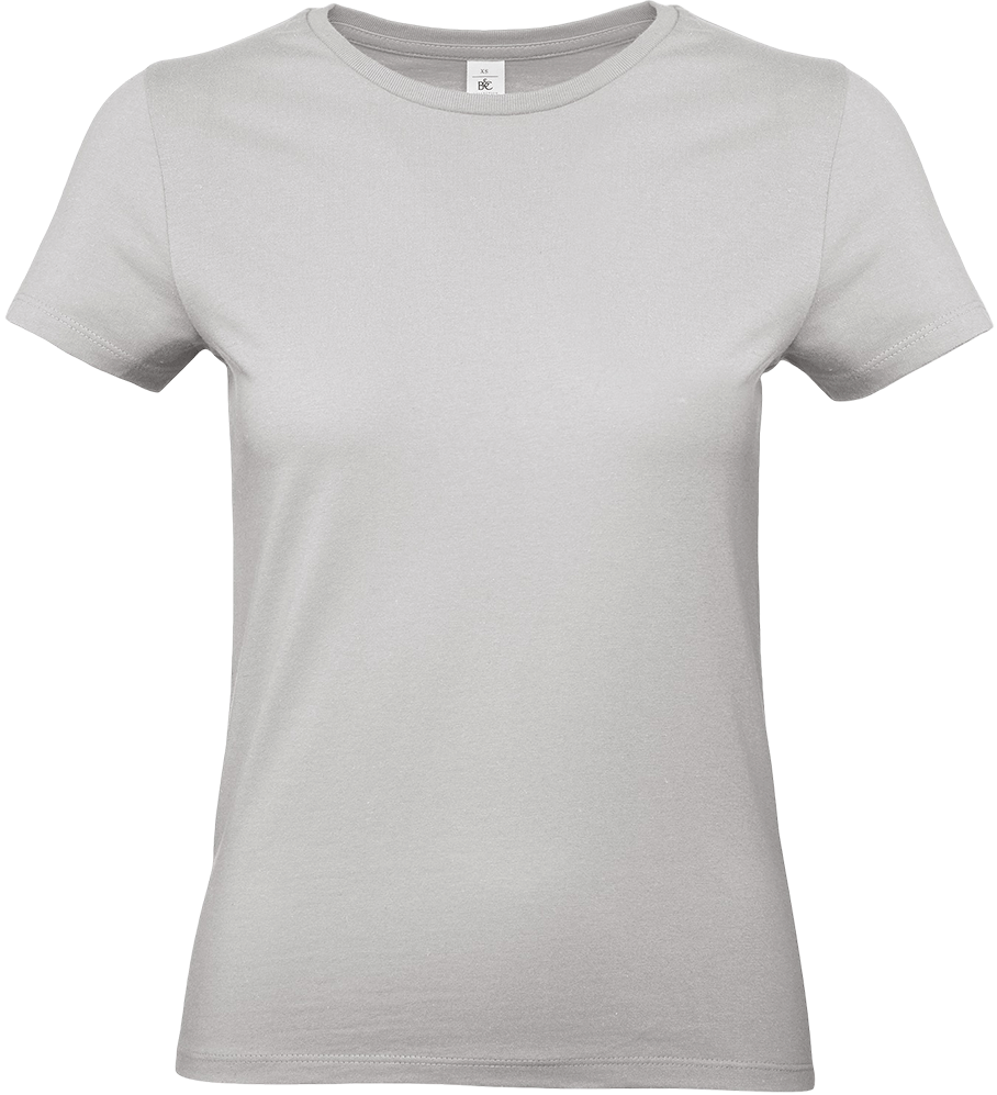 E190D – Dames basic T-shirt bedrukken 465262