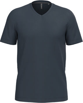 K357 – Basic+ Heren T-shirt V-hals Bedrukken 463314
