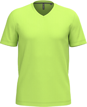 K357 – Basic+ Heren T-shirt V-hals Bedrukken 463321