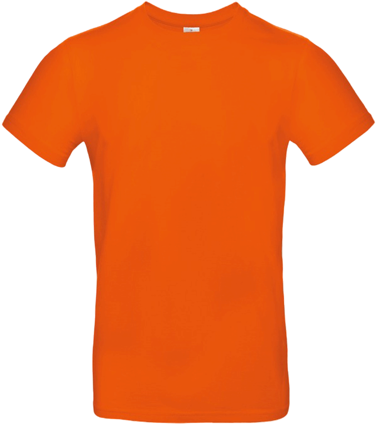 E190 – Basic Heren T-shirt Ronde Hals Bedrukken 465222