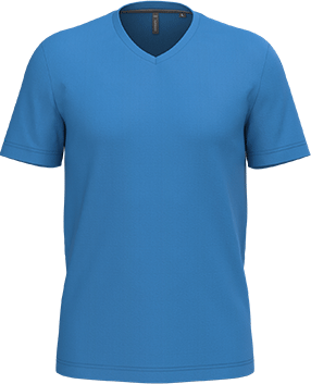 K357 – Basic+ Heren T-shirt V-hals Bedrukken 463337