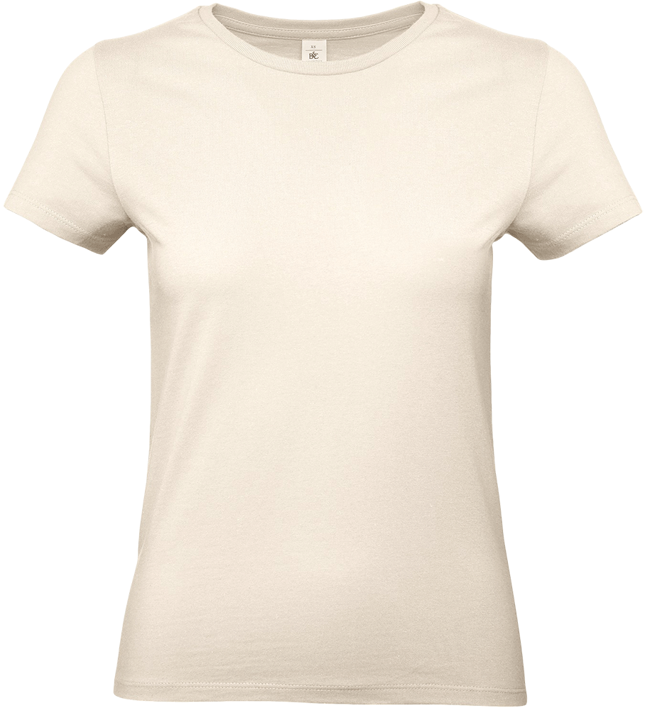 E190D – Dames basic T-shirt bedrukken 465268