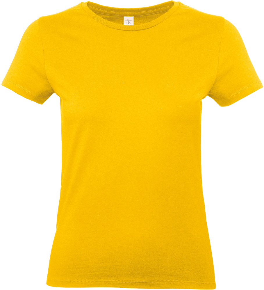 E190D – Dames basic T-shirt bedrukken 465272