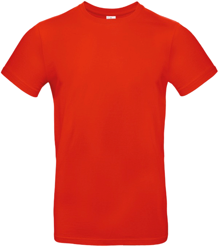 E190 – Basic Heren T-shirt Ronde Hals Bedrukken 465230