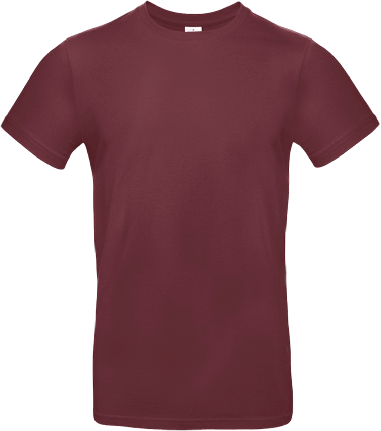 E190 – Basic Heren T-shirt Ronde Hals Bedrukken 465235