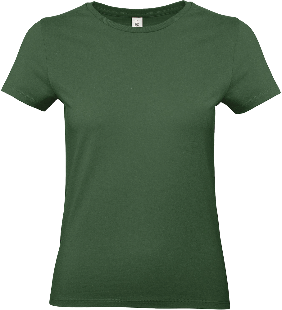 E190D – Dames basic T-shirt bedrukken 465280