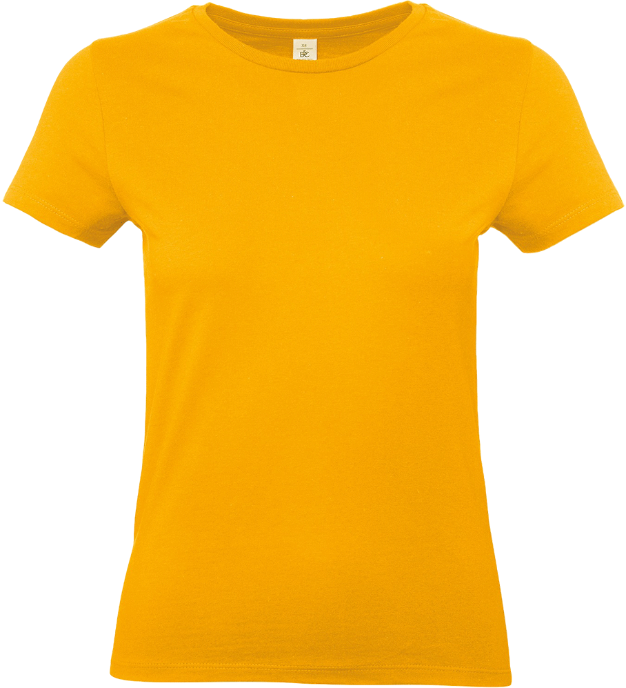 E190D – Dames basic T-shirt bedrukken 465284