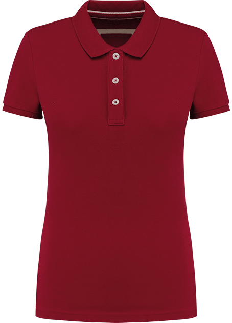 KV2207 – Premium Vintage Dames Polo Bedrukken 467466