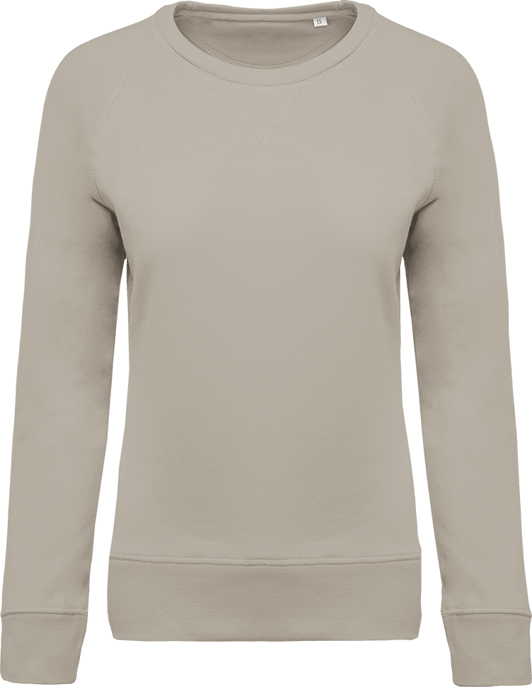 K481 – Premium Dames biokatoen trui Bedrukken 463804