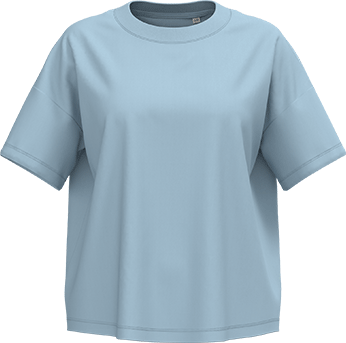 NS313 – Oversized dames biokatoen T-shirt ontwerpen en bedrukken 464563