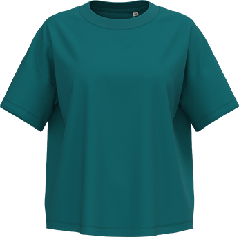 NS313 – Oversized dames biokatoen T-shirt ontwerpen en bedrukken 464534