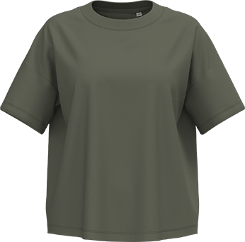 NS313 – Oversized dames biokatoen T-shirt ontwerpen en bedrukken 464543