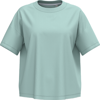 NS313 – Oversized dames biokatoen T-shirt ontwerpen en bedrukken 464549