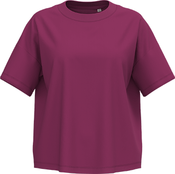 NS313 – Oversized dames biokatoen T-shirt ontwerpen en bedrukken 464555