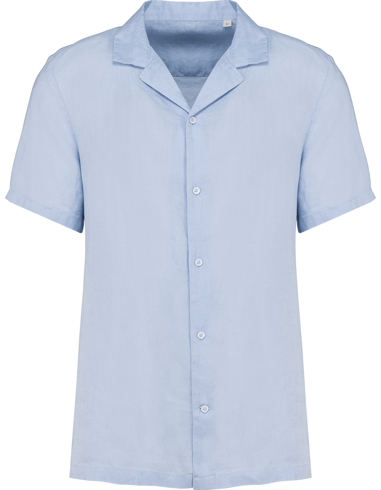 SP509 – Premium linnen heren overhemd korte mouwen 467016