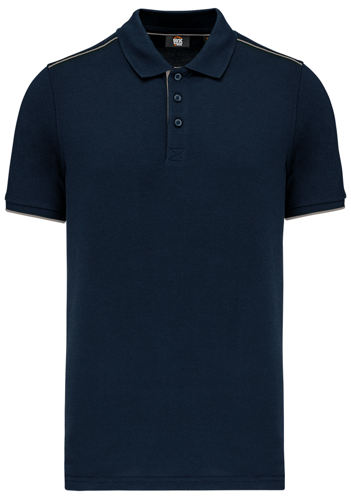 WK270 – Workwear herenpolo tweekleurig 467064