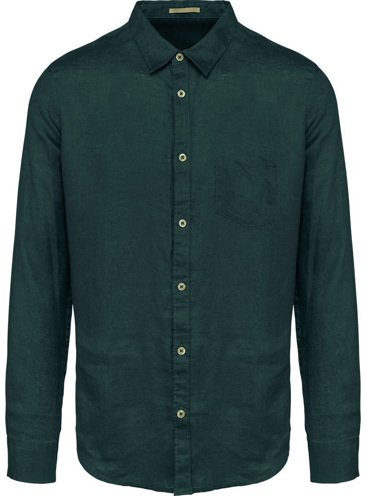 SP504 – Premium linnen heren overhemd 467004