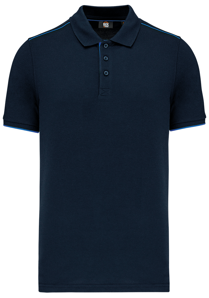 WK270 – Workwear herenpolo tweekleurig 467065
