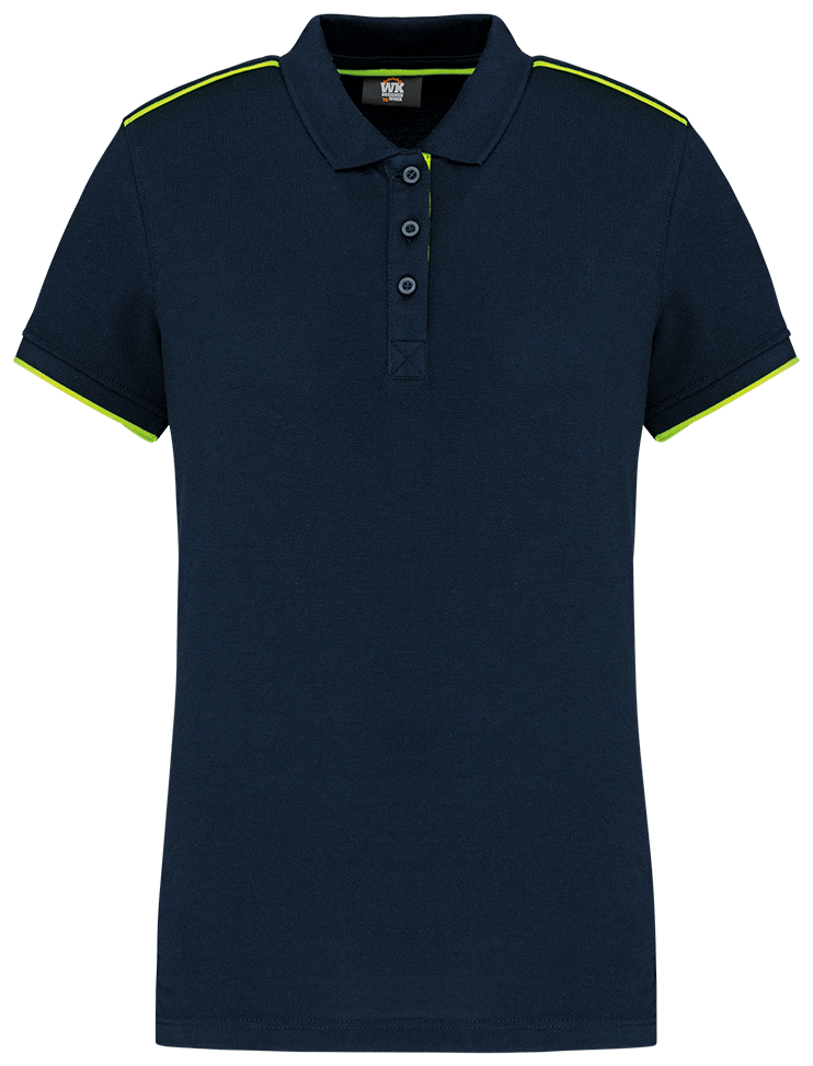 WK271 – Workwear damespolo tweekleurig 467067