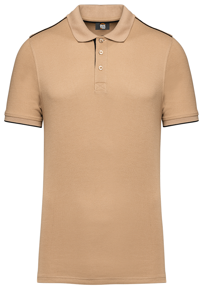 WK270 – Workwear herenpolo tweekleurig 467056