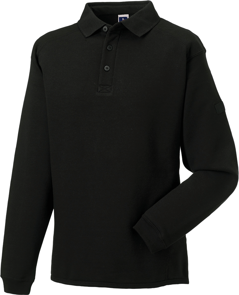 RU012M – Heren werktrui heavy duty met polokraag 466894