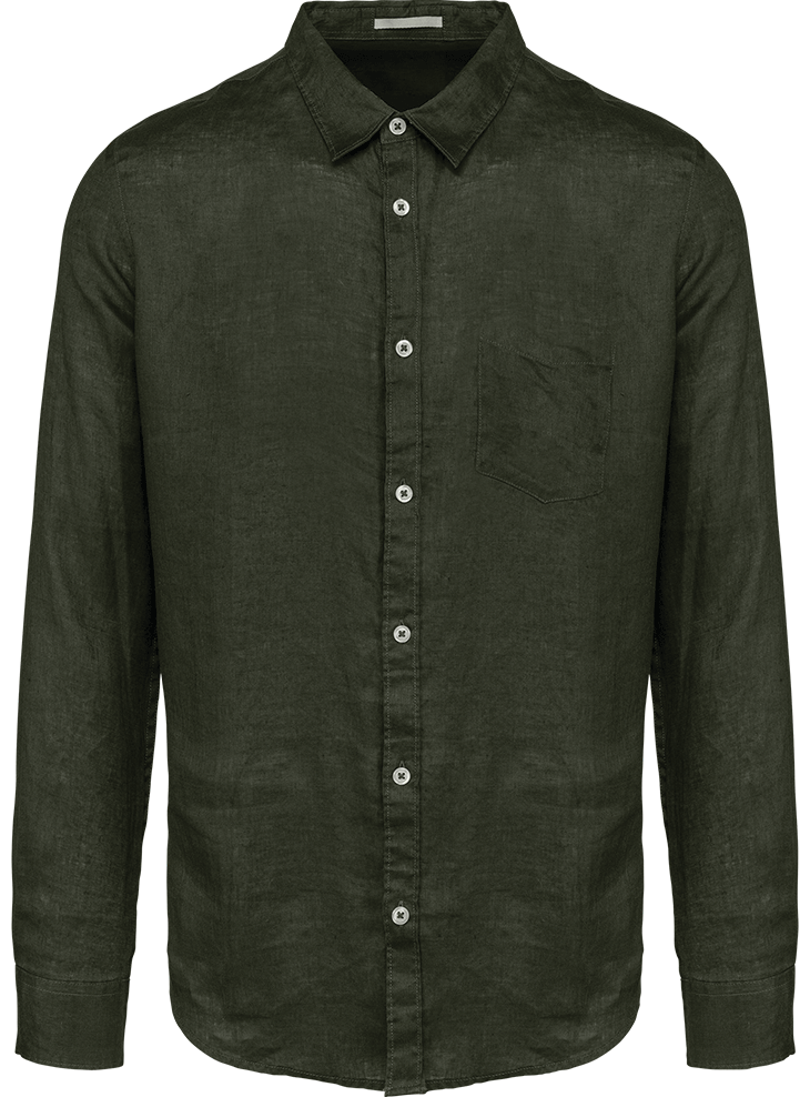 SP504 – Premium linnen heren overhemd 466995