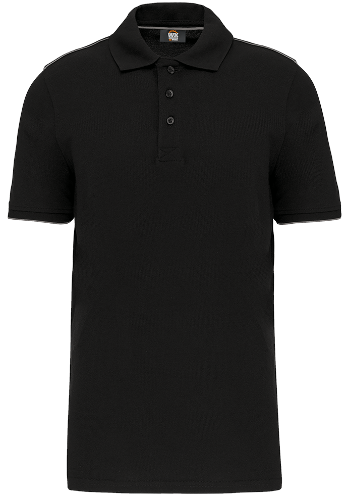 WK270 – Workwear herenpolo tweekleurig 467058