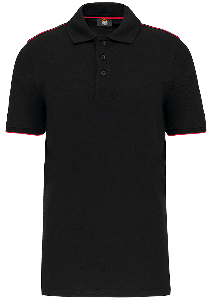 WK270 – Workwear herenpolo tweekleurig 467059